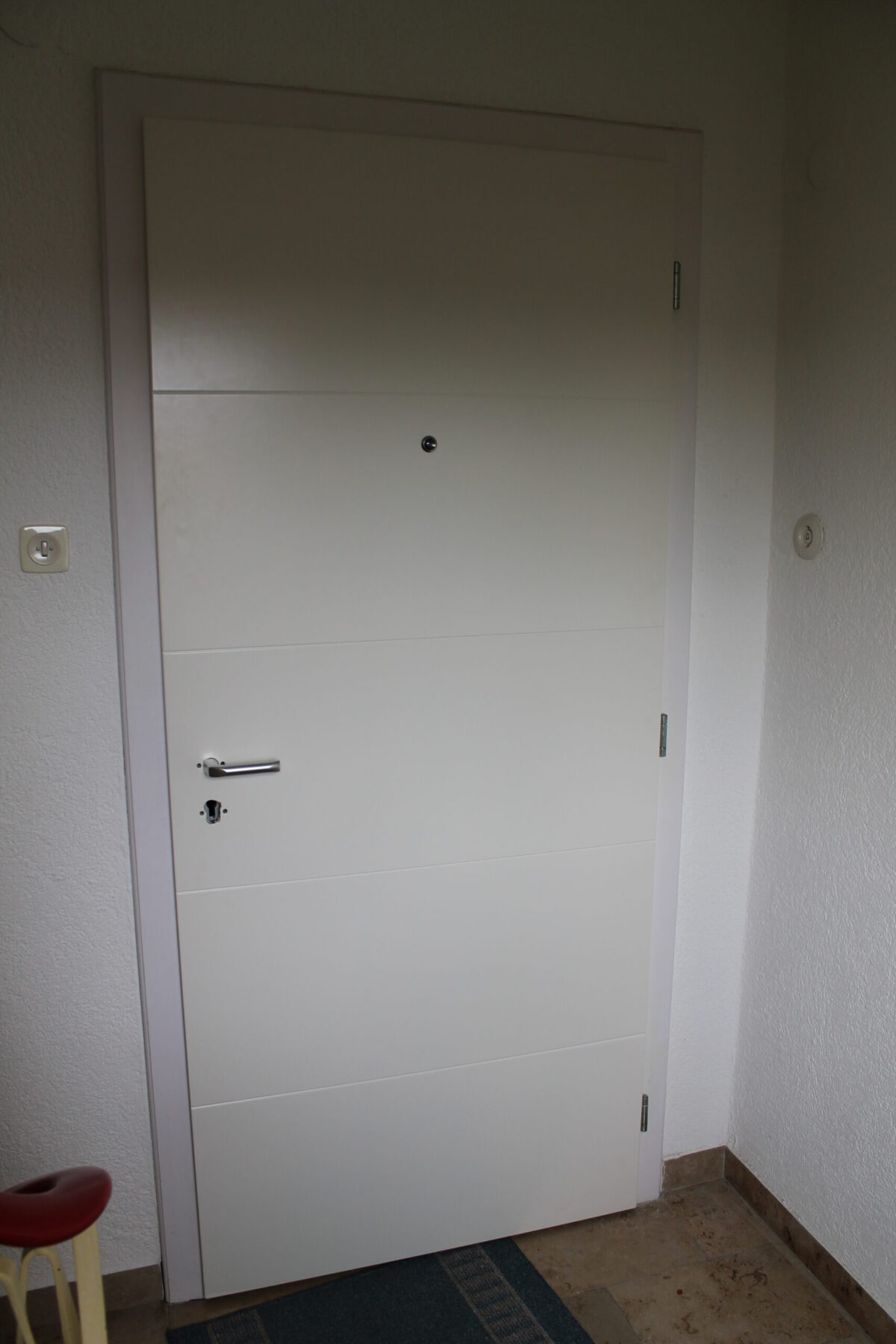 Schallgeschütztes Türblatt – Schreinerei